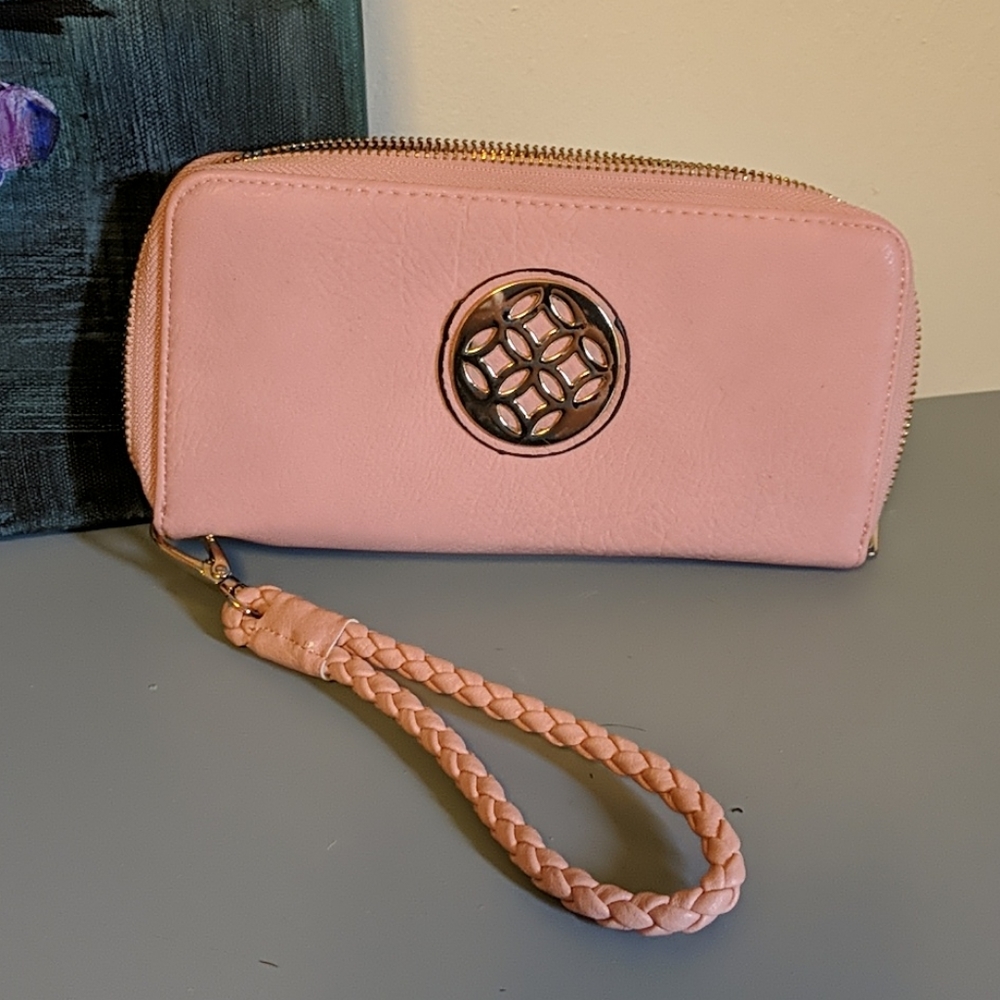 Pink Wallet/wristlet